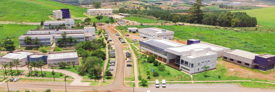 [Vista aérea do Campus UNIFAL-MG Poços de Caldas]